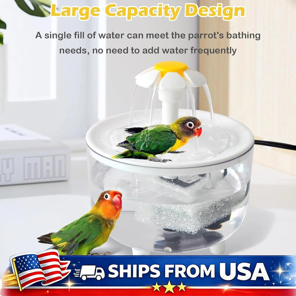 Indoor Bird Bath Fountain Automatic