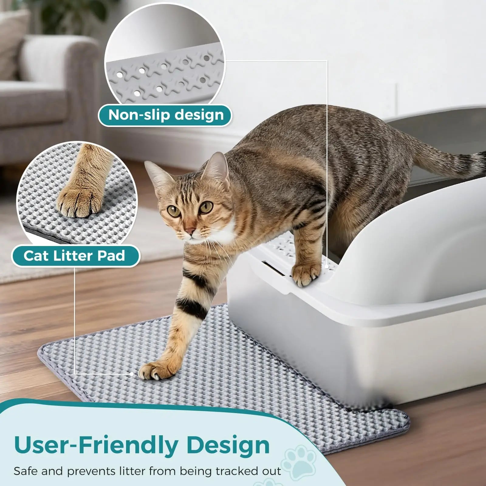 Stainless Steel Cat Litter Box with Lid