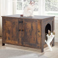 Wooden Cat Litter Box Furniture