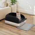 Stainless Steel Cat Litter Box with Lid