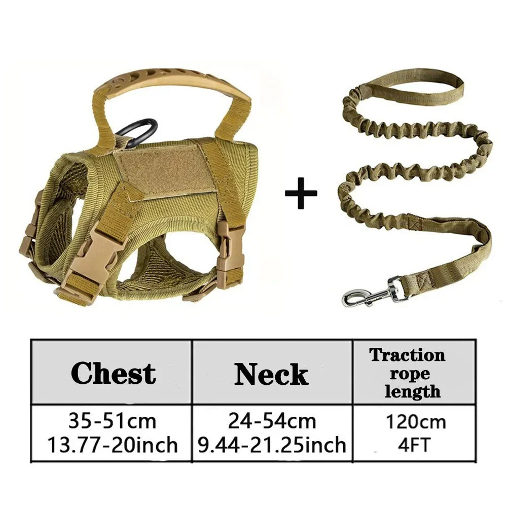 Tactical Escape Proof Harness Leash
