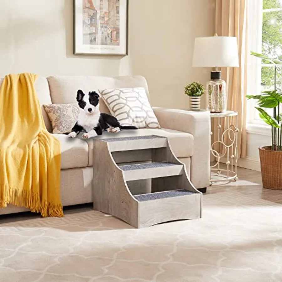 Pet Bunk Bed with Removable Stairs