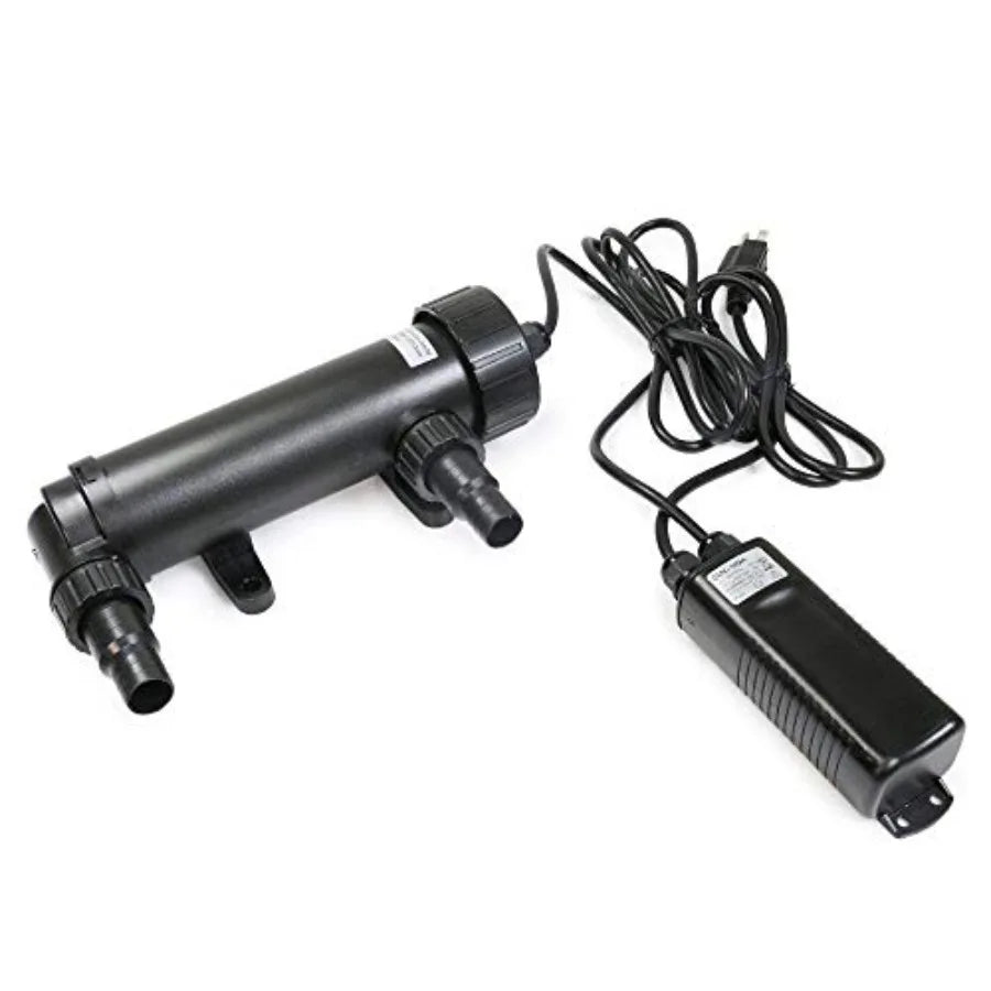 9W UV Ultraviolet Light Clarifier Filter 20" Non-Submersible Lamp for Koi Ponds Fish Tanks and Aquariums