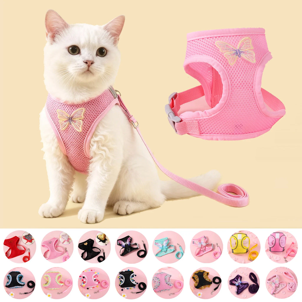 Adjustable Small Cat Harness