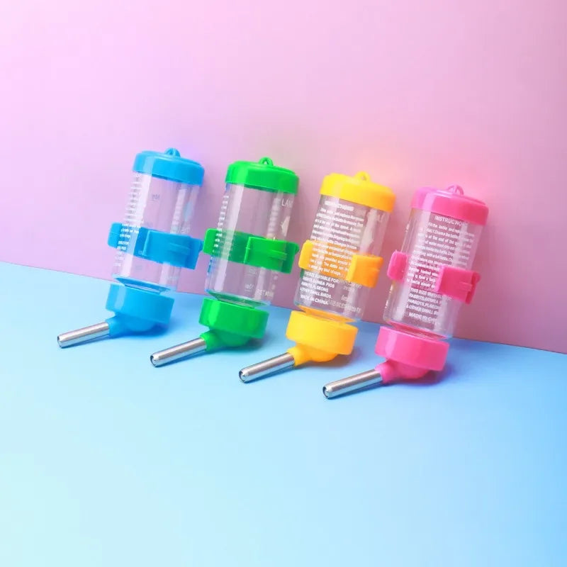 Hanging Drinker Water Bottle Dispenser Feeder