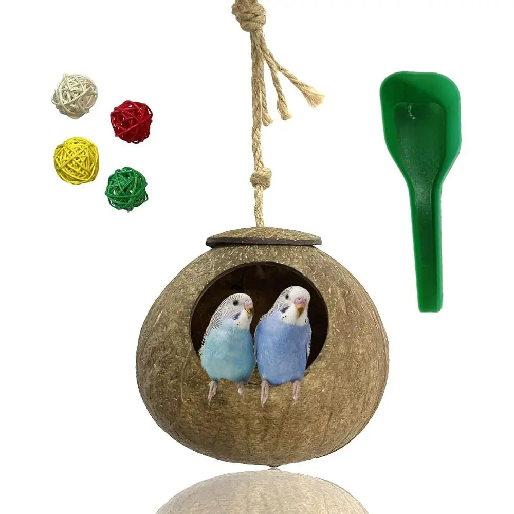 Coconut Shell Bird Nest