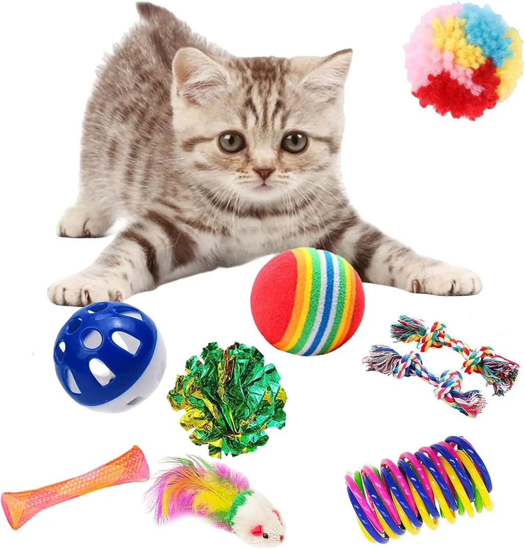 46 PCS Cat Toys