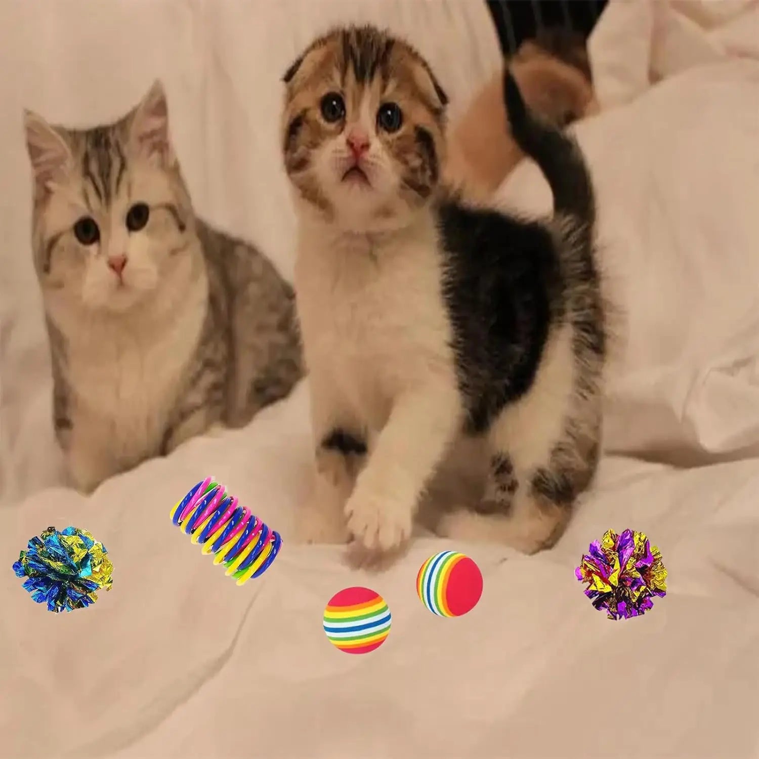 46 PCS Cat Toys