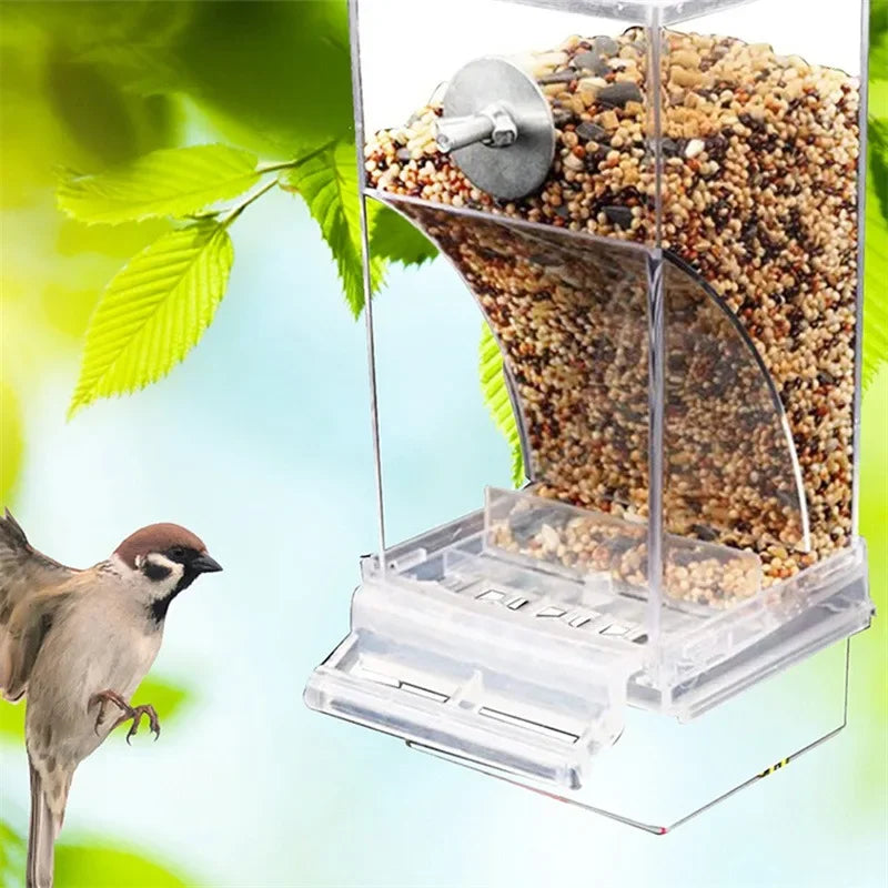 No Mess Automatic Parrot Feeder