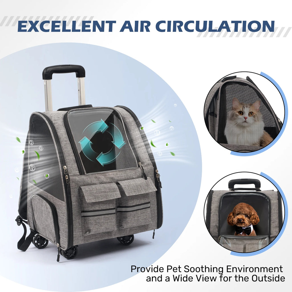 Rolling Pet Carrier