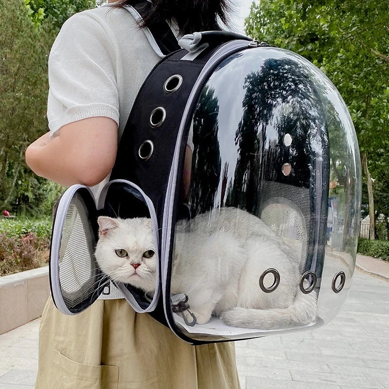 Pet Backpacks Breathable Portable Transparent Backpack