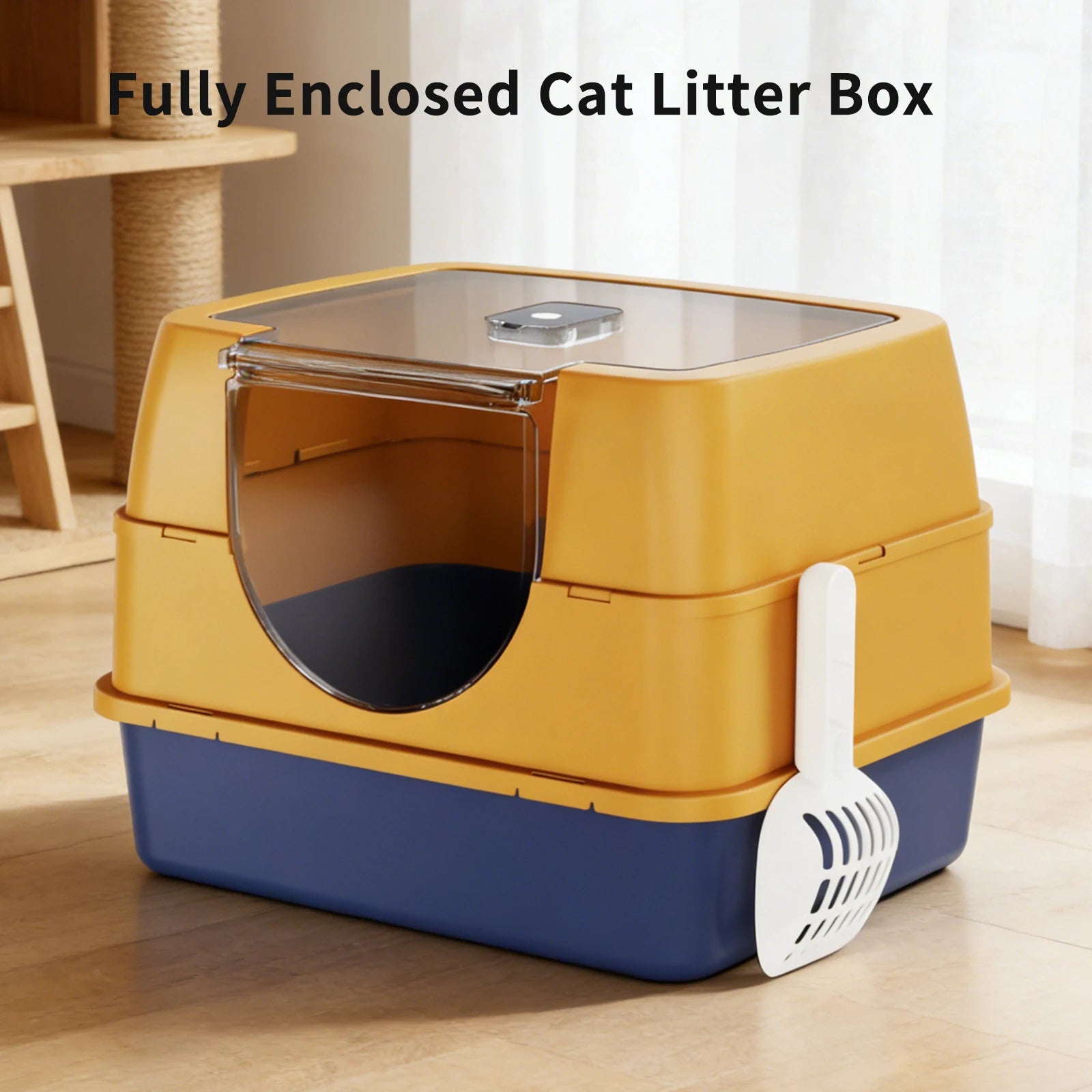 Stainless Steel Litter Box with Lid