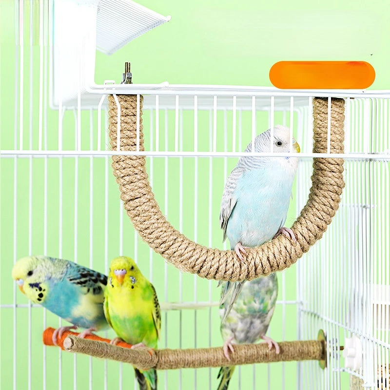 Bird Standing Rope Cage Accessorie