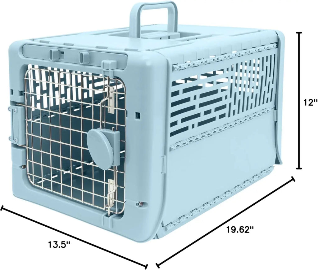 Collapsible Hard-Sided Pet Travel Carrier
