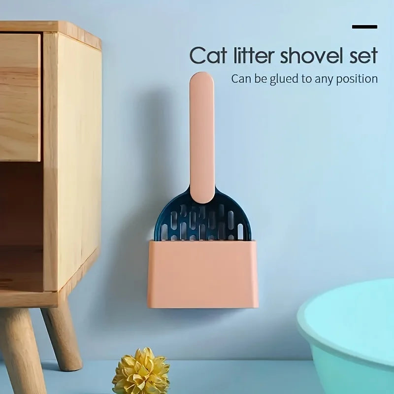 Litter scoop set