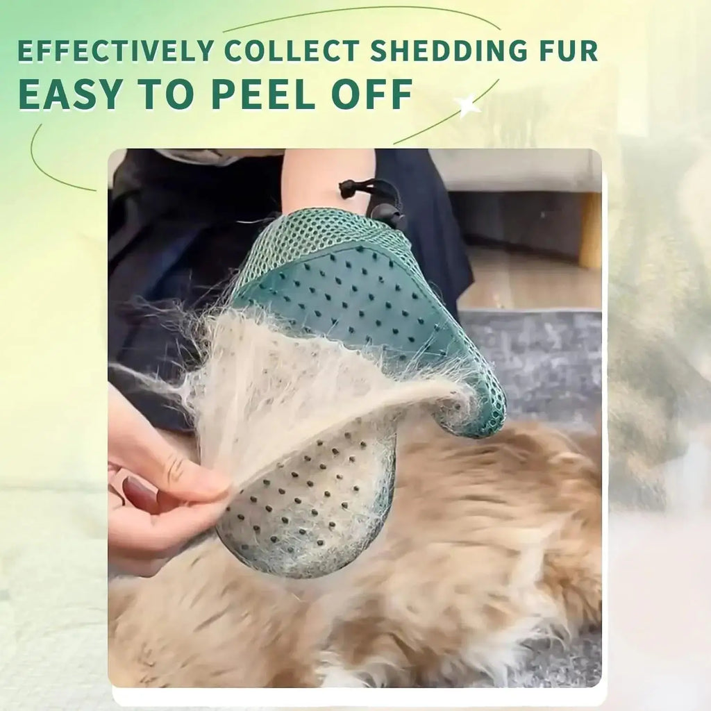 1pc 2 in 1 Hair Glove & Pet Fur Remover