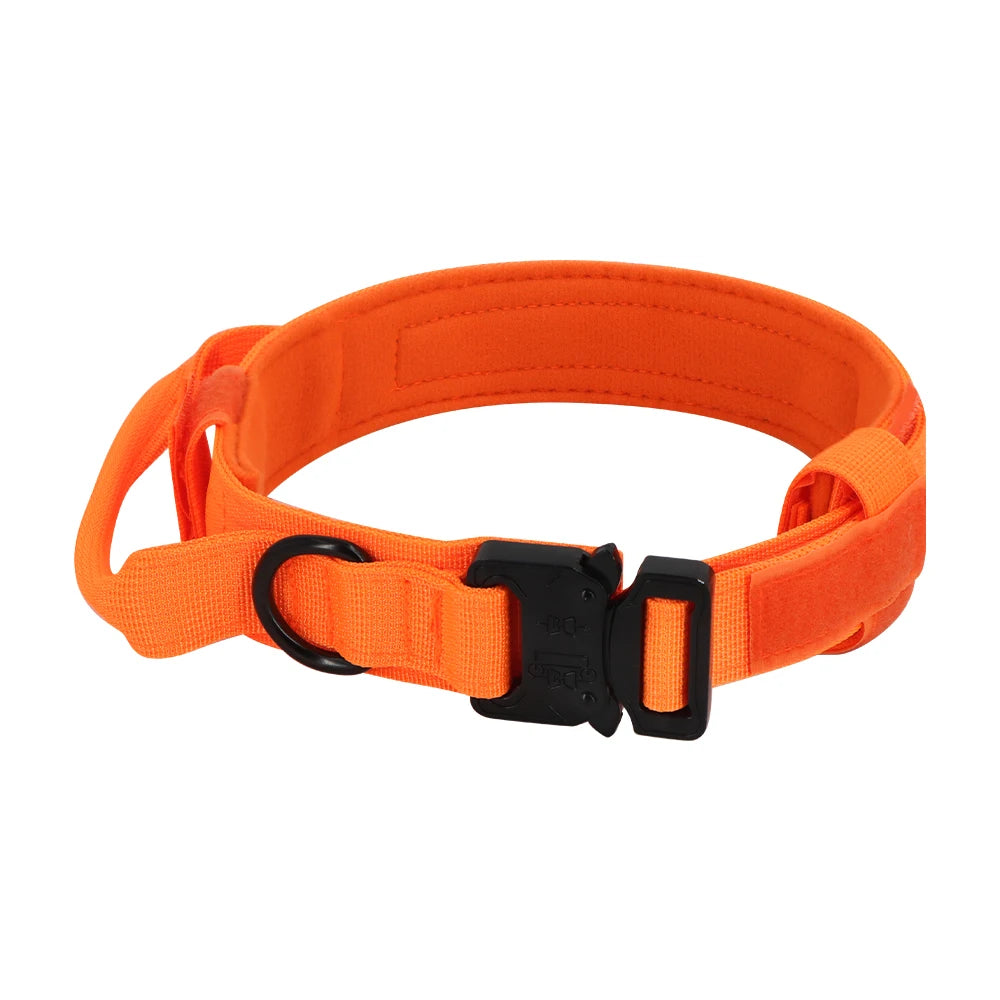 Adjustable Tactical Dog Collar and Leash