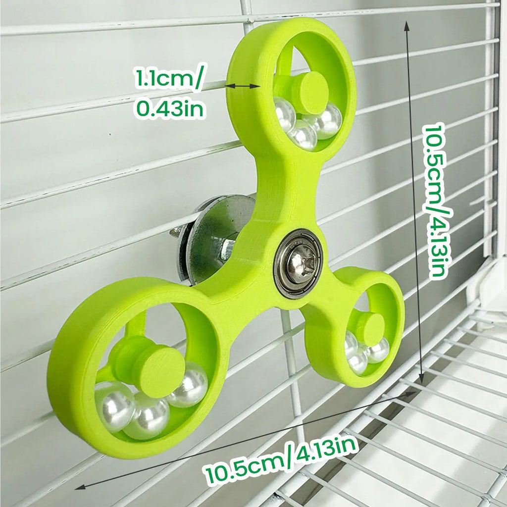 Parrot toy, fun spinning windmill, Chew Toy