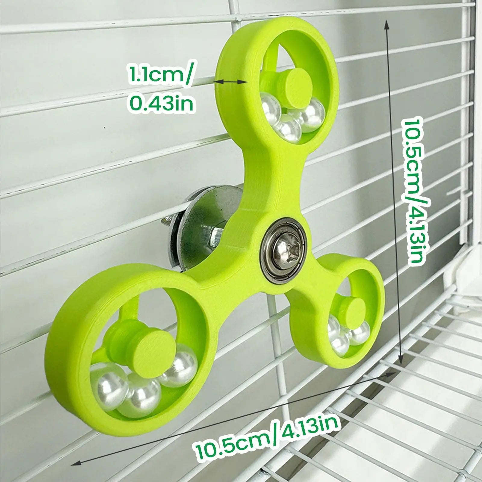 Parrot toy, fun spinning windmill, Chew Toy