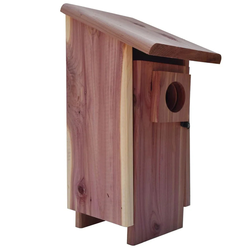 Red Cedar Bluebird House Outdoor Nesting Box