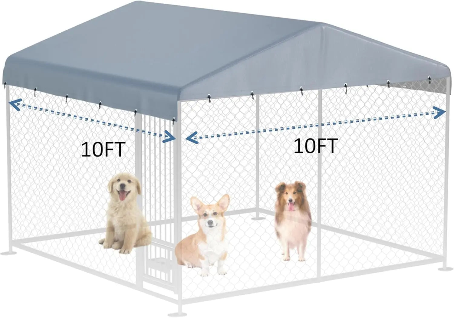 Outdoor Dog Kennel Cover