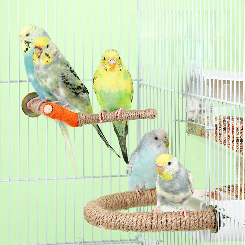 Bird Standing Rope Cage Accessorie