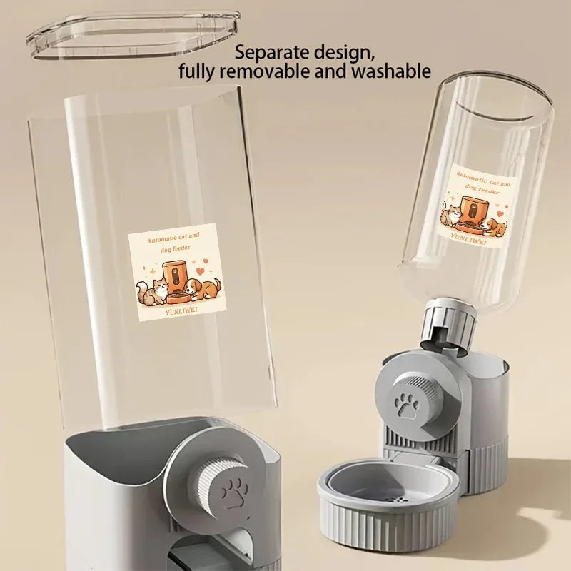 Hanging Automatic Pet Food Feeder/Water Dispenser