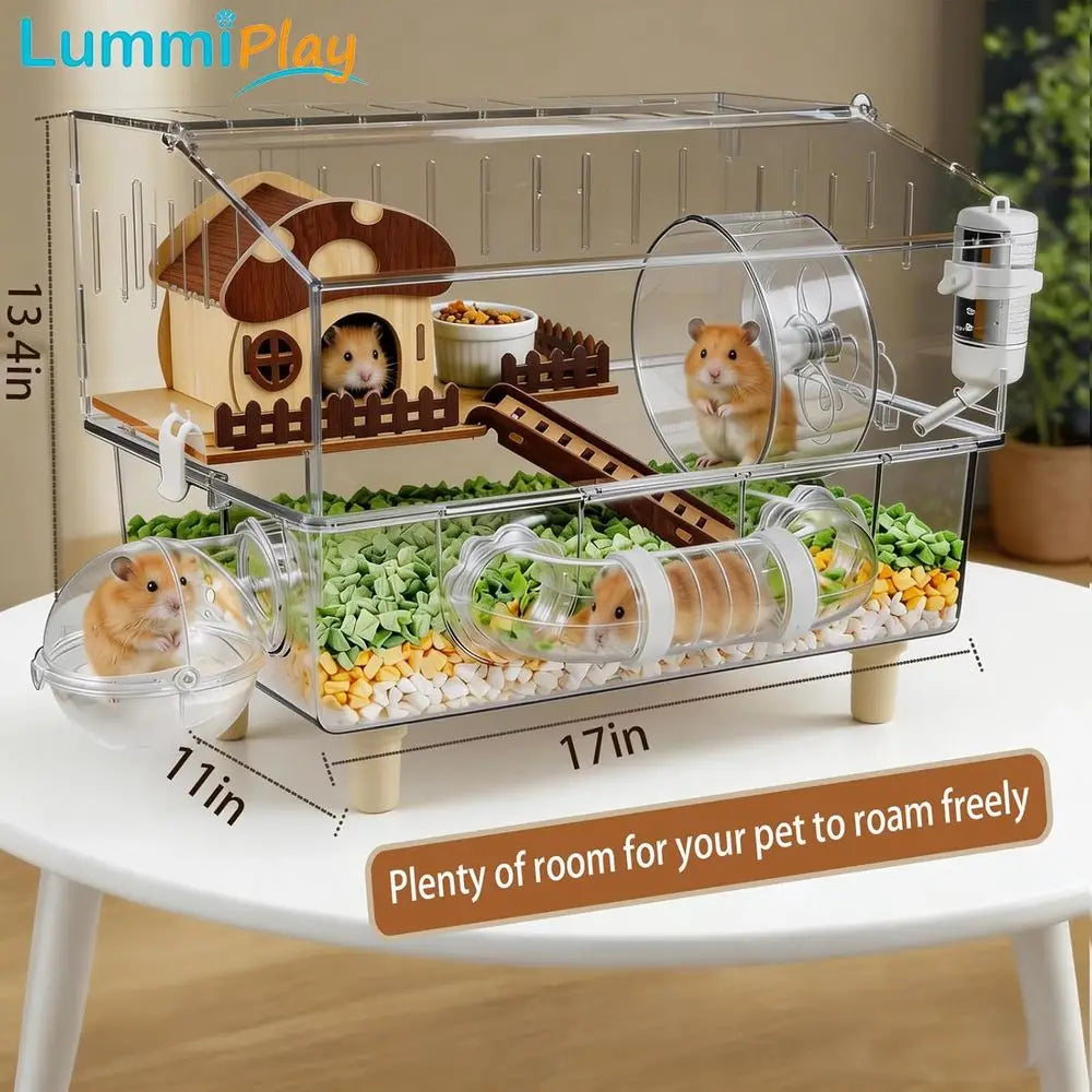 Hamster Cage with Accessories