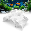 Gravel Tunnel Cave for Aquarium Decor Natural Curve Design Fish Hideout with Smooth Surface for Tropical Fish Tank Ornament