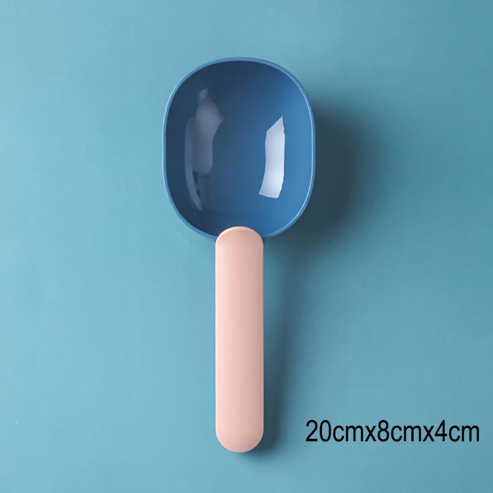Pet Food Shovel with Sealing Bag Clip