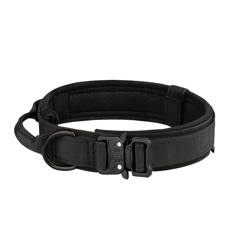 Adjustable Tactical Dog Collar and Leash