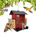 Squirrel Proof House-shaped Bird Feeder