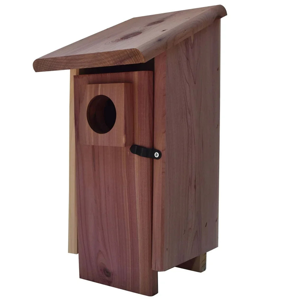 Red Cedar Bluebird House Outdoor Nesting Box