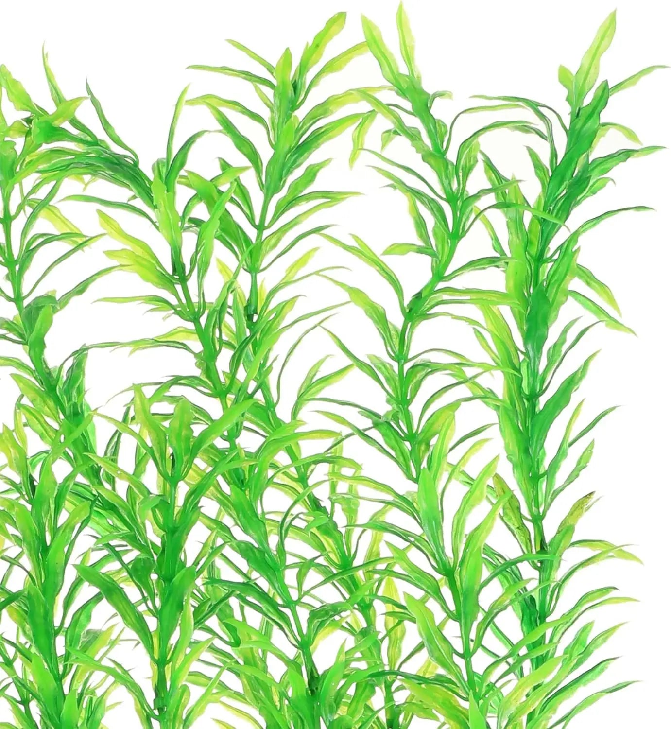Extra Large 21 Inches Artificial Aquarium Plants, Tall Fish Tank Decorations for Freshwater and Saltwater Tanks (2 Pieces)