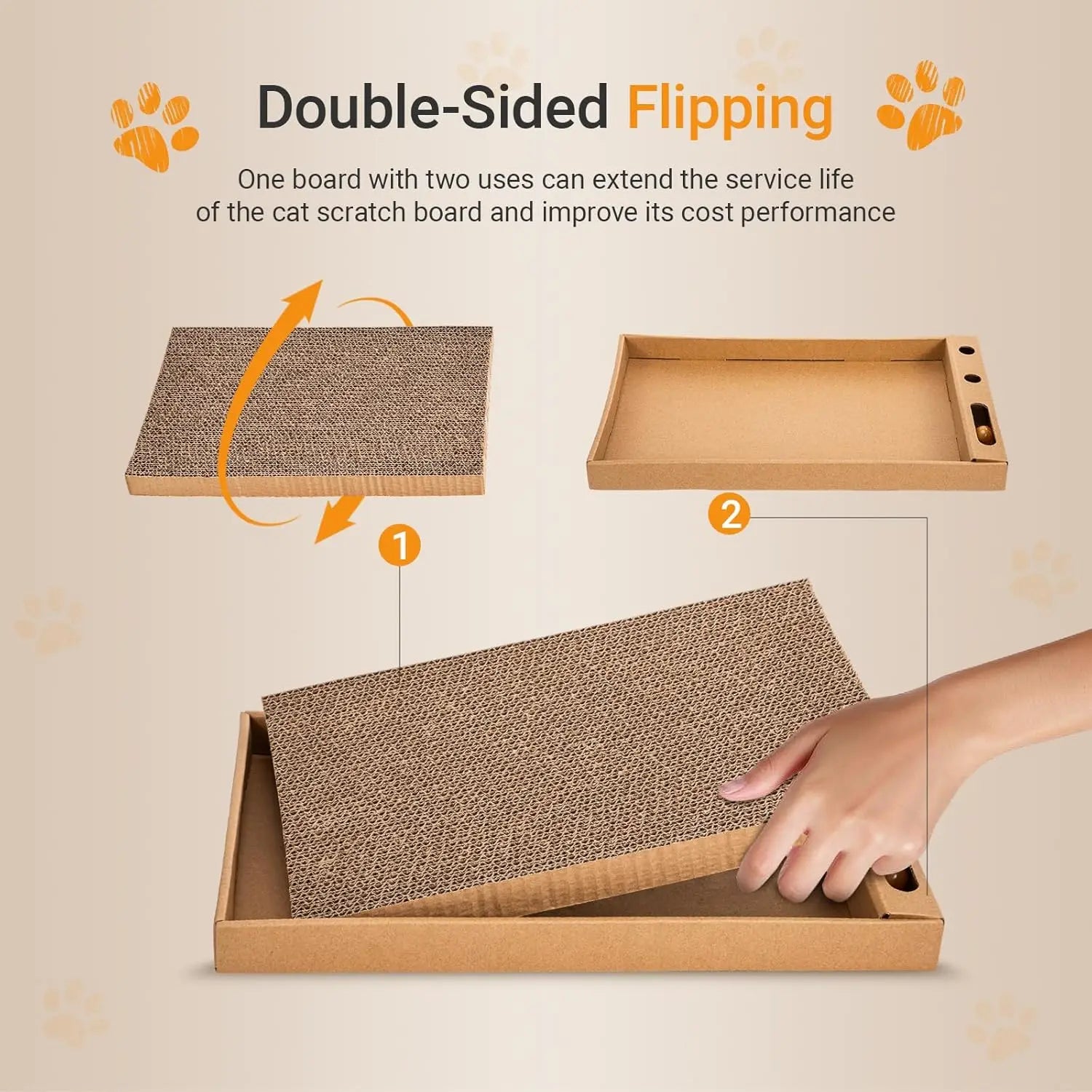 6 Pcs Cat Scratching Board