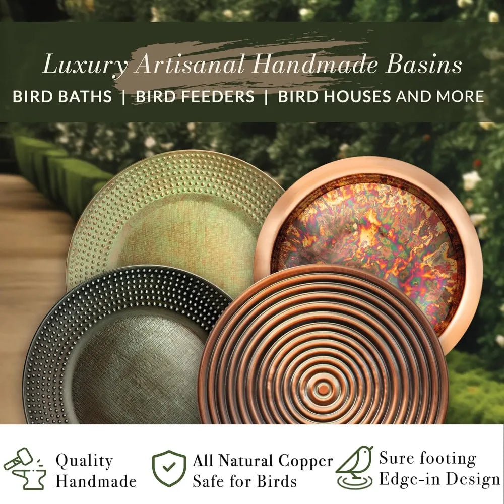 Copper Bird Bath