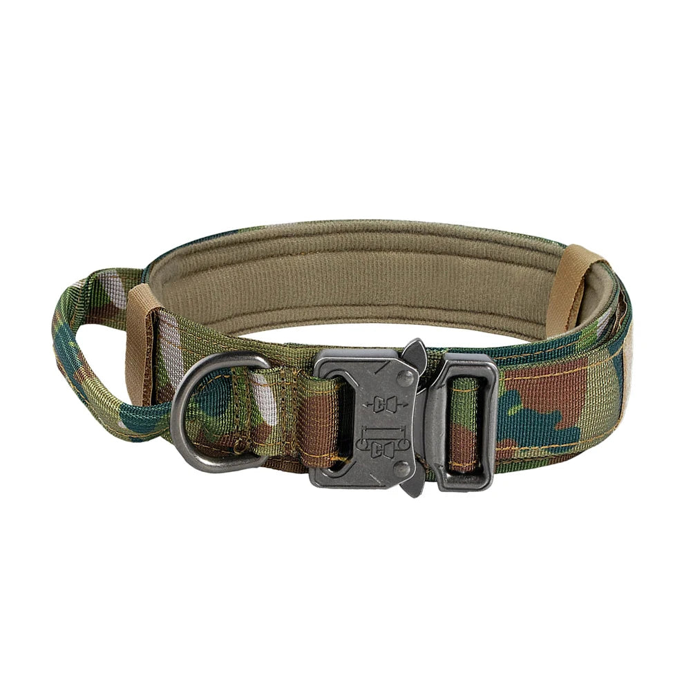 Adjustable Tactical Dog Collar and Leash