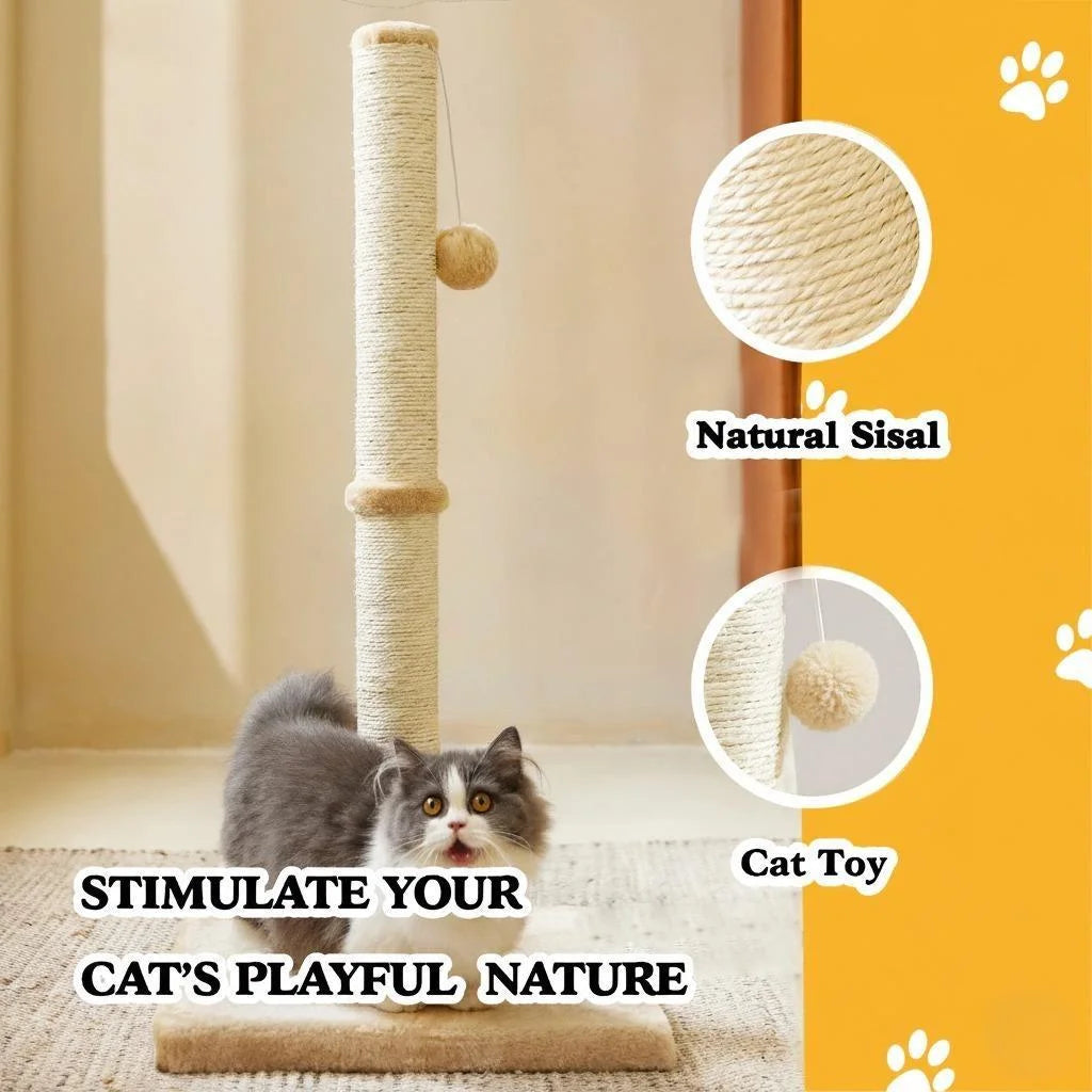 32" Tall Cat Scratching Post