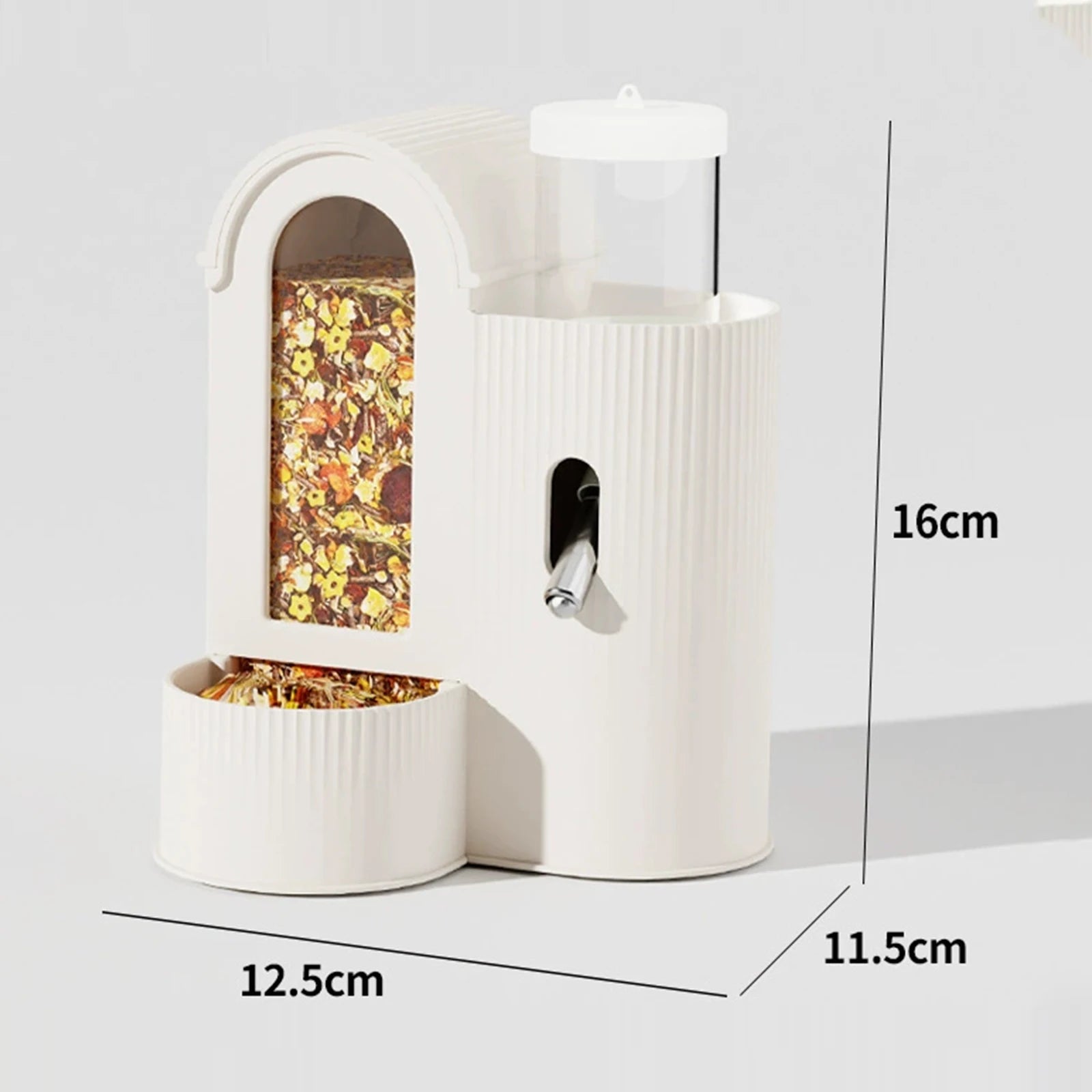 2-in-1 Automatic Water & Food Dispenser