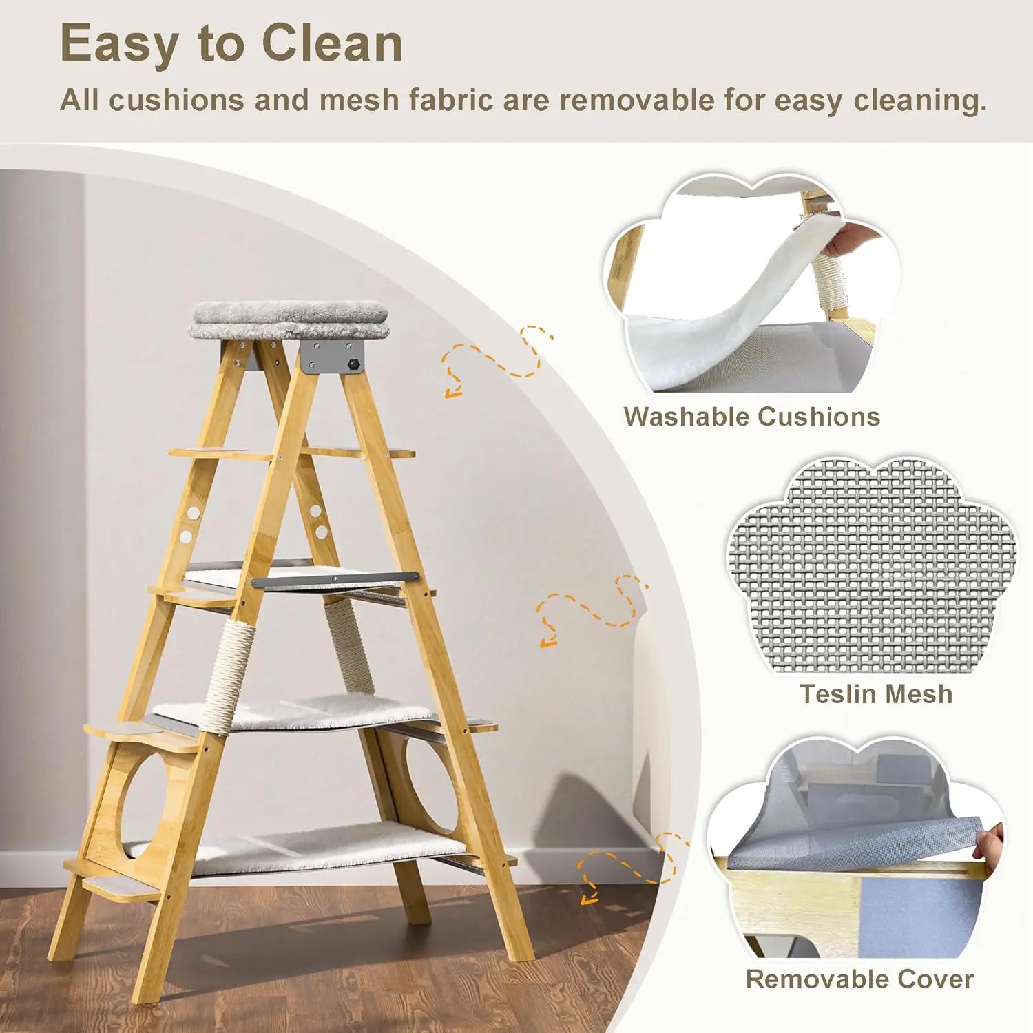 Cat Tree Foldable Ladder