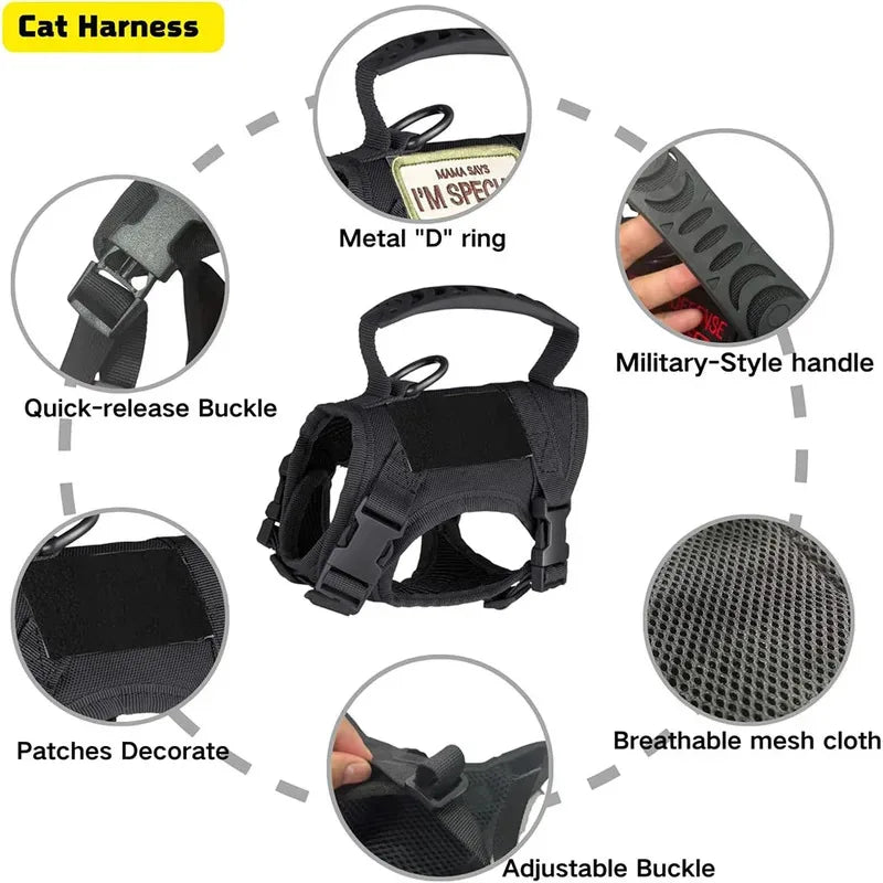 Tactical Escape Proof Harness Leash
