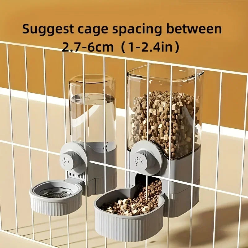 Hanging Cage Drinking Water and Food Bowl
