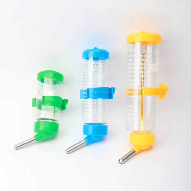 Hanging Drinker Water Bottle Dispenser Feeder