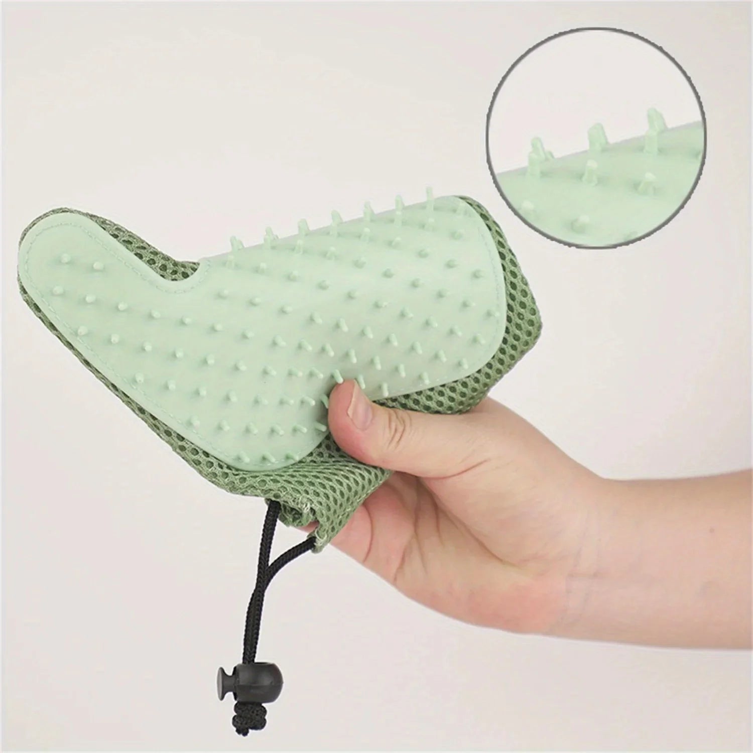 1pc 2 in 1 Hair Glove & Pet Fur Remover