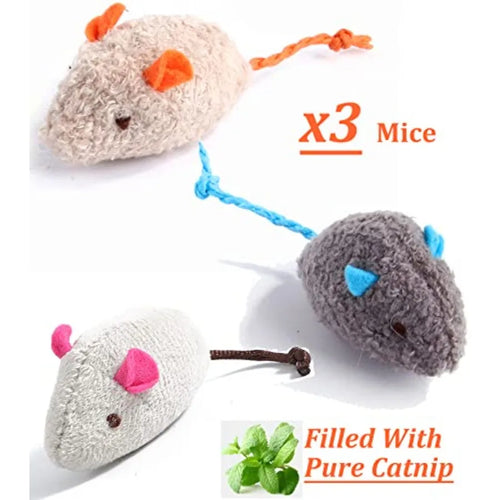 12 Pack Catnip Toys
