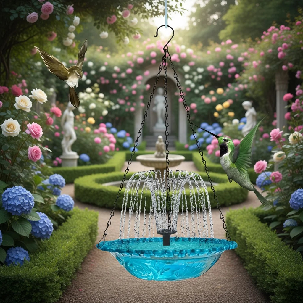 Hanging Bird Bath Fountain