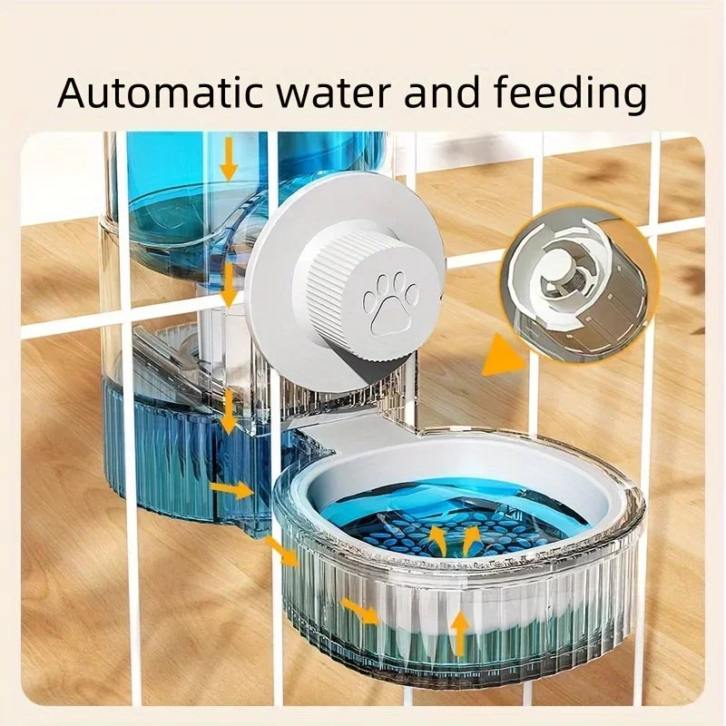 Hanging Cage Drinking Water and Food Bowl