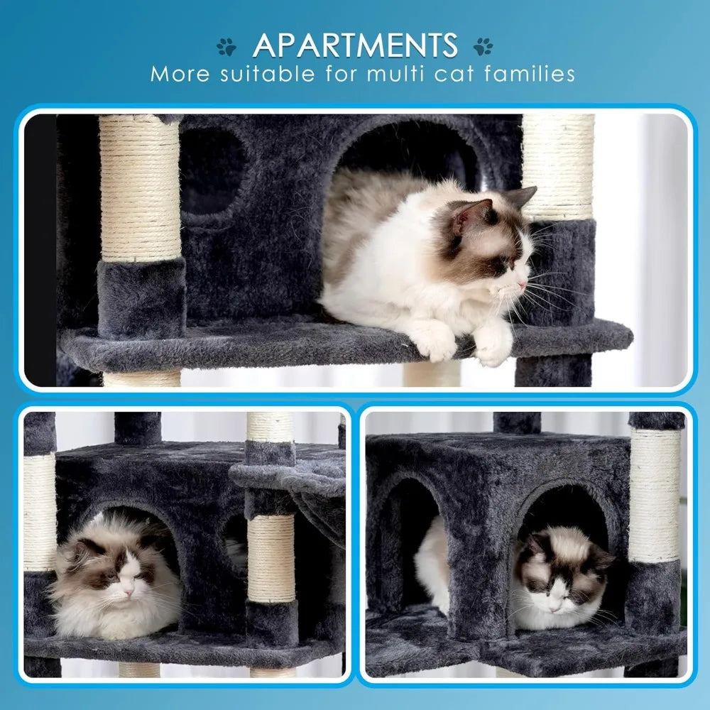 Extra Tall Multi Level Cat Tower