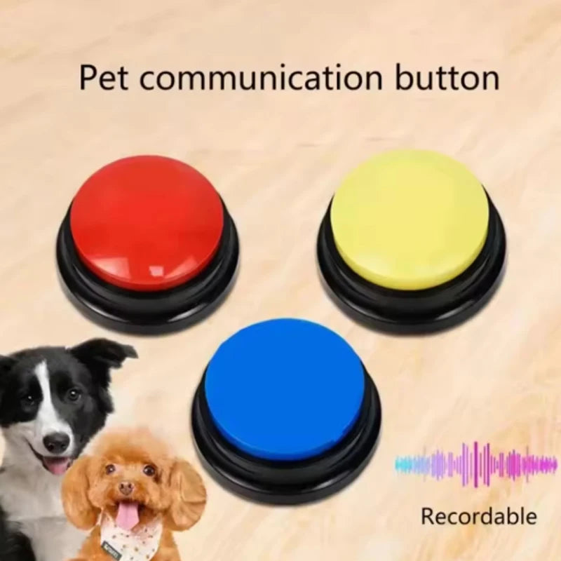 Recordable Talking Dog Buttons
