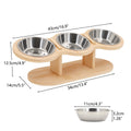 3 Bowls in 1 Feeder Feeding & Watering
